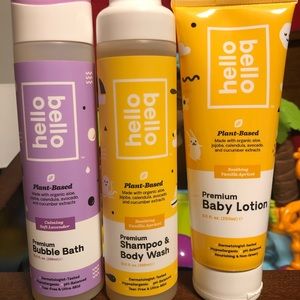 Hello Baby Bath Set
